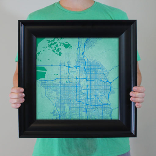 Salt Lake City, Utah Map Art by City Prints - Image 5