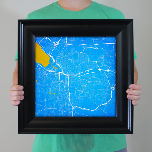 Syracuse, New York Map Art by City Prints - Image 5