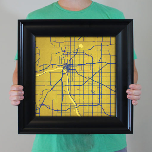 Tulsa, Oklahoma Map Art by City Prints - Image 5