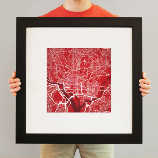 Washington, D.C. Map Art by City Prints - Image 4