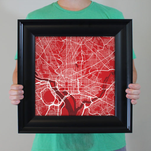 Washington, D.C. Map Art by City Prints - Image 5