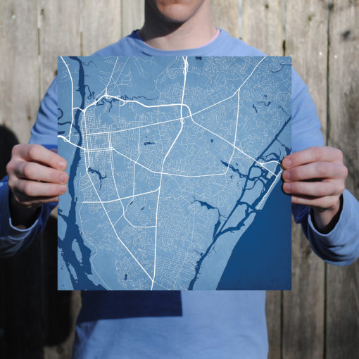 Wilmington, North Carolina Map Art by City Prints - Image 3