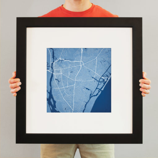 Wilmington, North Carolina Map Art by City Prints - Image 4