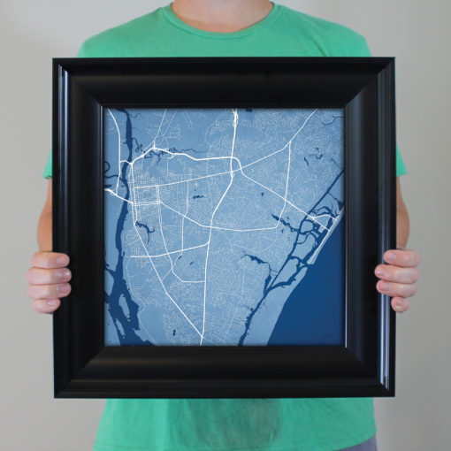 Wilmington, North Carolina Map Art by City Prints - Image 5
