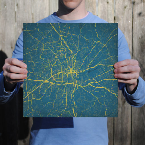 Winston-Salem, North Carolina by City Prints - Image 3