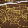 Lehigh University Campus Map Art by City Prints