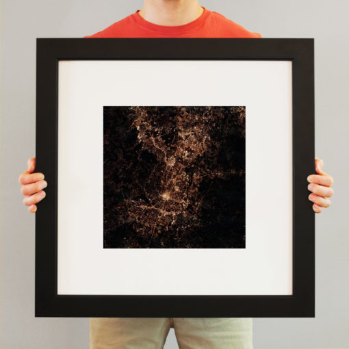 Austin, Texas at Night by City Prints - Image 3
