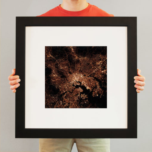 Baltimore, Maryland at Night by City Prints - Image 3
