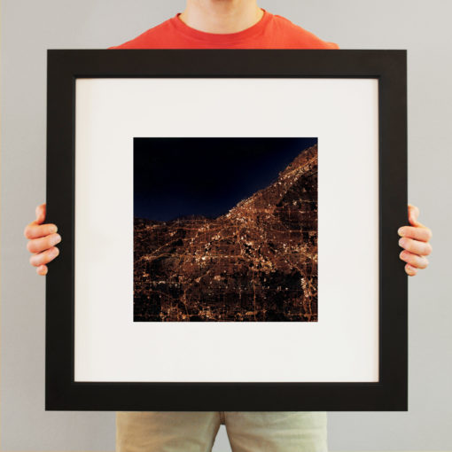 Cleveland, Ohio at Night by City Prints - Image 3