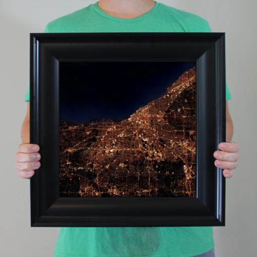 Cleveland, Ohio at Night by City Prints - Image 4