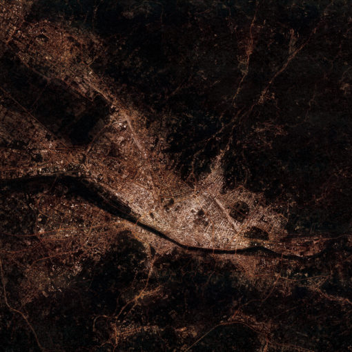 Florence, Italy at Night by City Prints