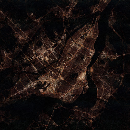 Montreal, Canada at Night by City Prints