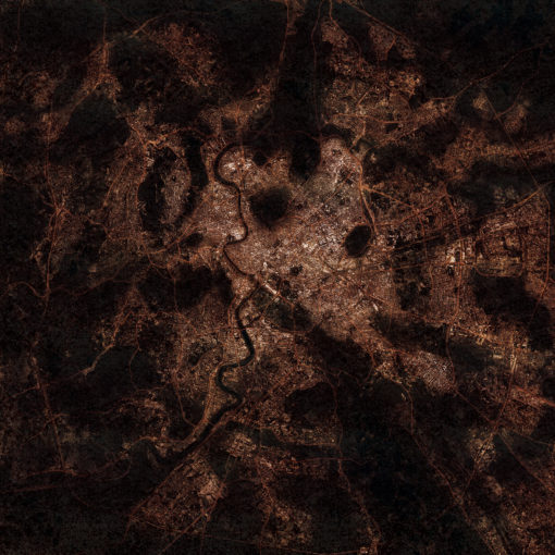 Rome, Italy at Night by City Prints