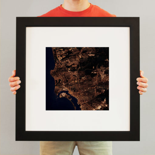 San Diego, California at Night by City Prints - Image 3