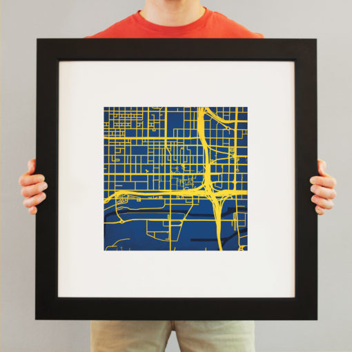 Marquette University Campus Map Art by City Prints - Image 4