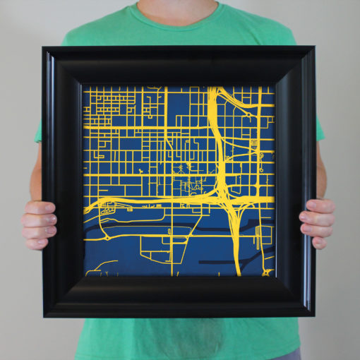 Marquette University Campus Map Art by City Prints - Image 5