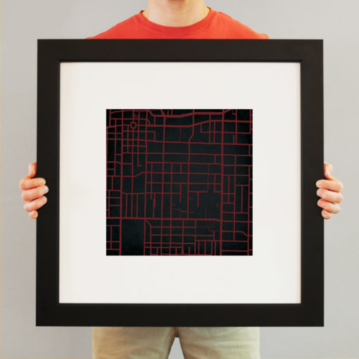 Missouri State University Campus Map Art by City Prints - Image 4