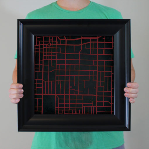 Missouri State University Campus Map Art by City Prints - Image 5