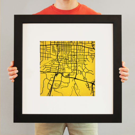 University of Missouri Campus Map Art by City Prints - Image 4