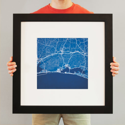 Eglin Air Force Base Map Art by City Prints - Image 3
