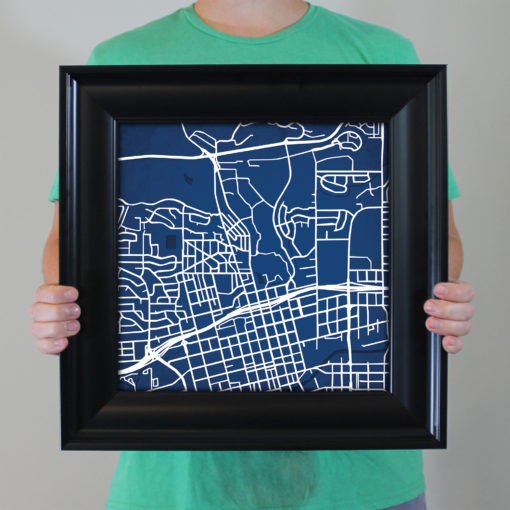 University of Nevada, Reno Campus Map Art by City Prints - Image 5