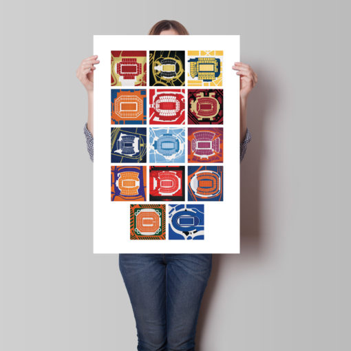 ACC Football Stadium Print - Image 2