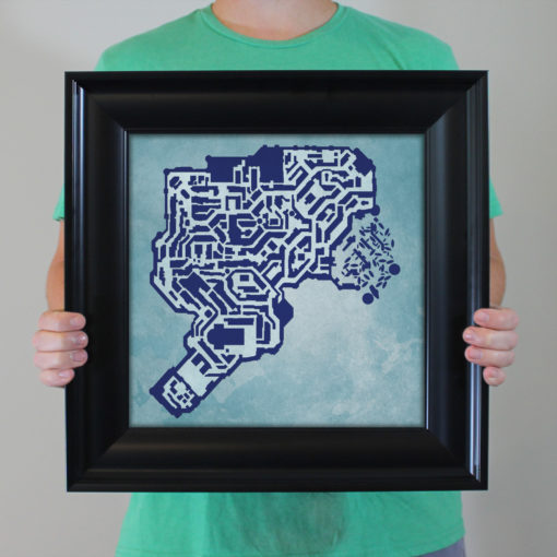 Assassin's Creed, Acre Map Art by City Prints - Image 4