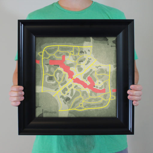 Defense of the Ancients Map Art by City Prints - Image 4