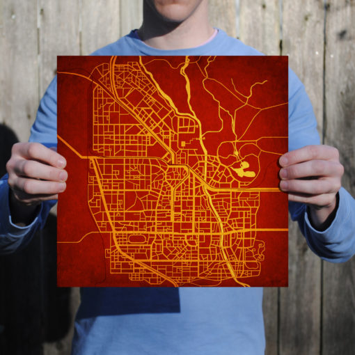 Resident Evil, Raccoon City Map Art by City Prints - Image 2