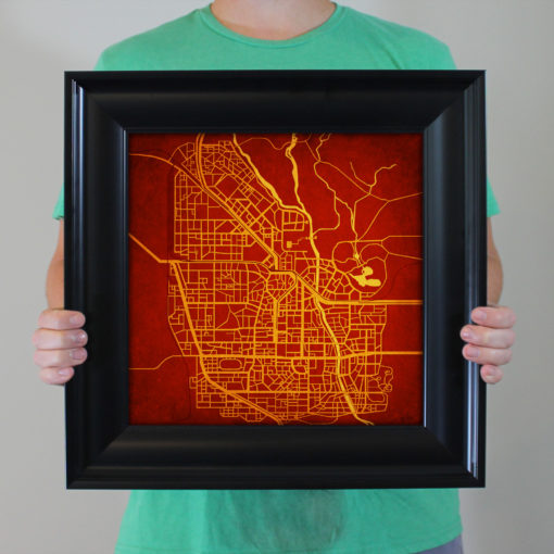 Resident Evil, Raccoon City Map Art by City Prints - Image 4