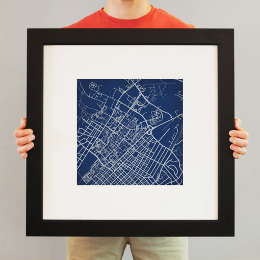 Pennsylvania State University Campus Map Art by City Prints - Image 4