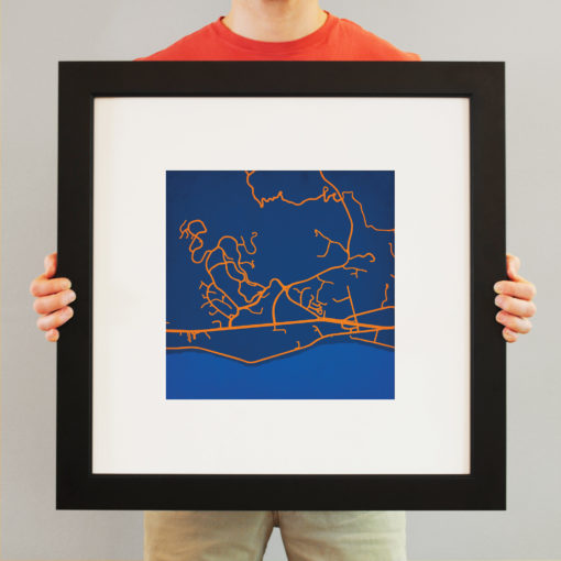 Pepperdine University Campus Map Art by City Prints - Image 4