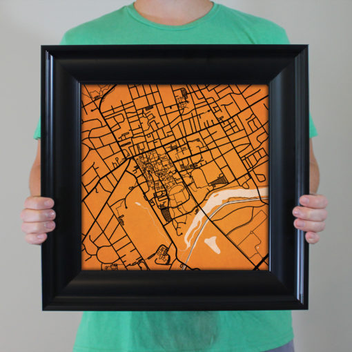 Princeton University Campus Map Art by City Prints - Image 5