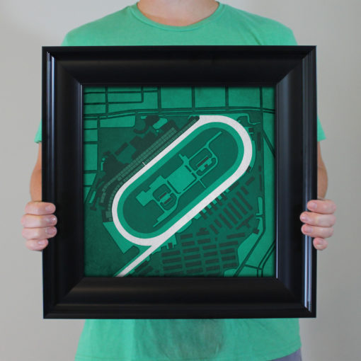 Churchill Downs Map Art by City Prints - Image 4