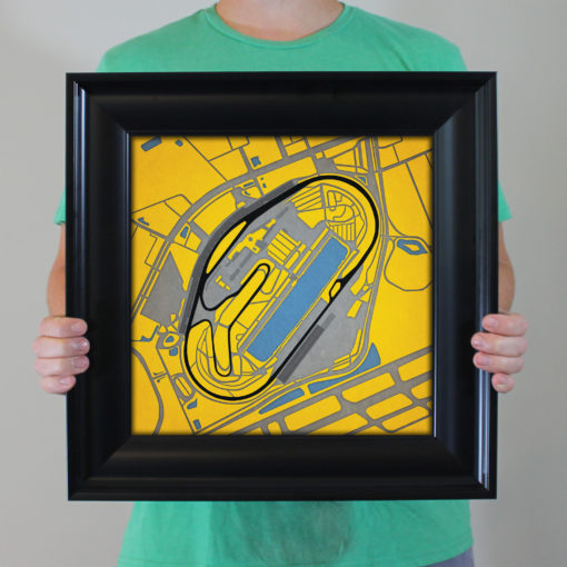 Daytona International Speedway Map Art by City Prints - Image 4