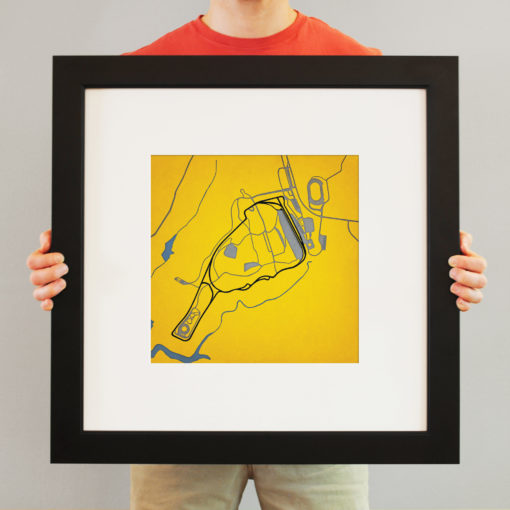 Road Atlanta Map Art by City Prints - Image 3