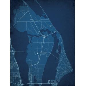 Kennedy Space Center Mission Map Art by City Prints