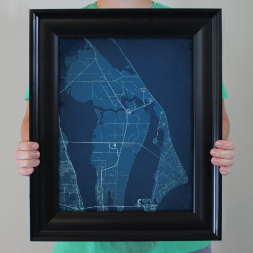 Kennedy Space Center Mission Map Art by City Prints - Image 4
