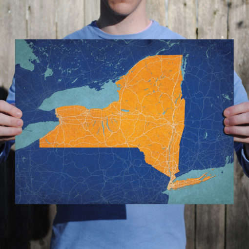 New York Map Art by City Prints - Image 2