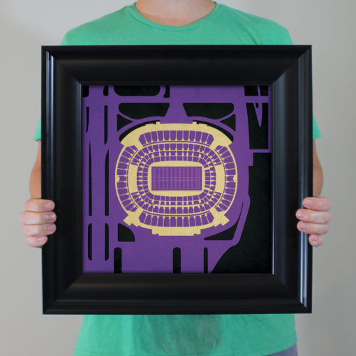 M&T Bank Stadium Map Art by City Prints - Image 4