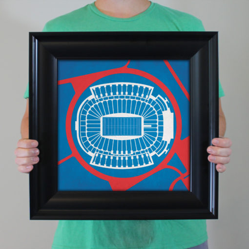 New Era Field Map Art by City Prints - Image 4
