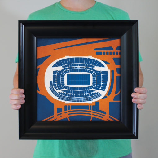 Soldier Field Map Art by City Prints - Image 4