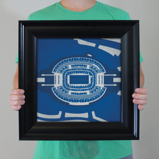AT&T Stadium Map Art by City Prints - Image 4