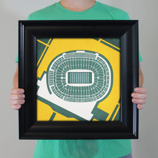 Lambeau Field Map Art by City Prints - Image 4