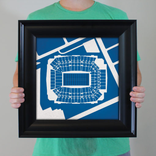 Lucas Oil Stadium Map Art by City Prints - Image 4