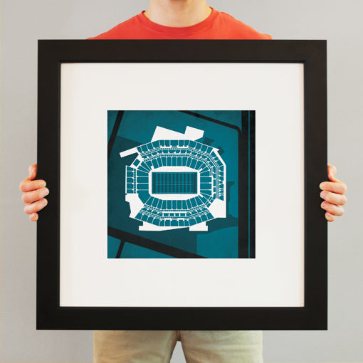 Lincoln Financial Field Map Art by City Prints - Image 3