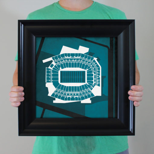 Lincoln Financial Field Map Art by City Prints - Image 4