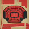 Levi's Stadium Map Art by City Prints