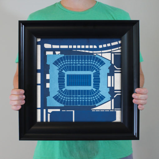 Nissan Stadium Map Art by City Prints - Image 4