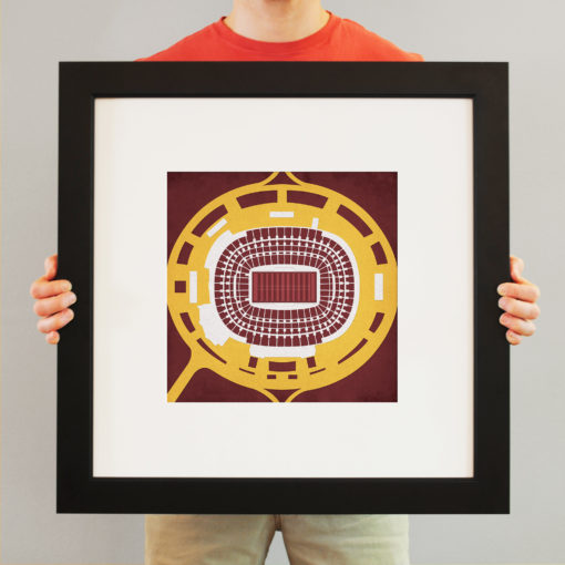 FedEx Field Map Art by City Prints - Image 3